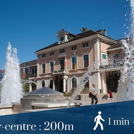 Homey Forest - Hypercentre - Proche Gare Et Tram - Wifi & Netflix Annemasse Exteriér fotografie